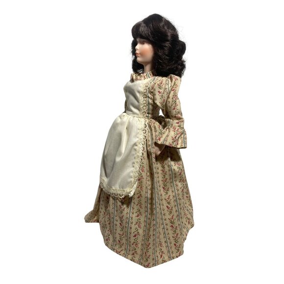 Letitia of Maryland Franklin Heirloom Doll Little Maids of 13 Colonies Porcelain - Picture 5 of 12